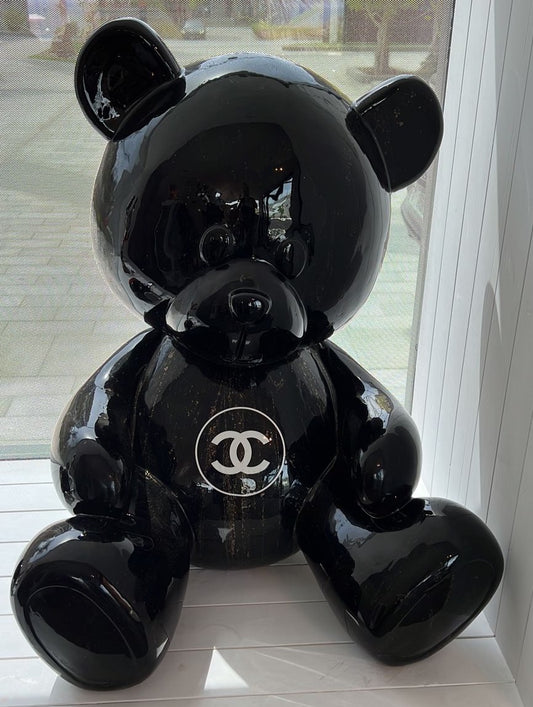 Louis Vuitton Bear 400 Whi-Te, Sculpture by Na$H