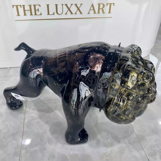 Fashion Louis Vuitton bear stand black/gold - Buy Luxury High-End