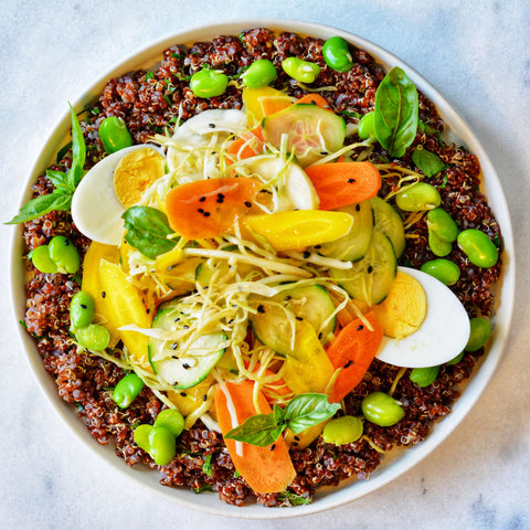 Salade thaï aux légumes