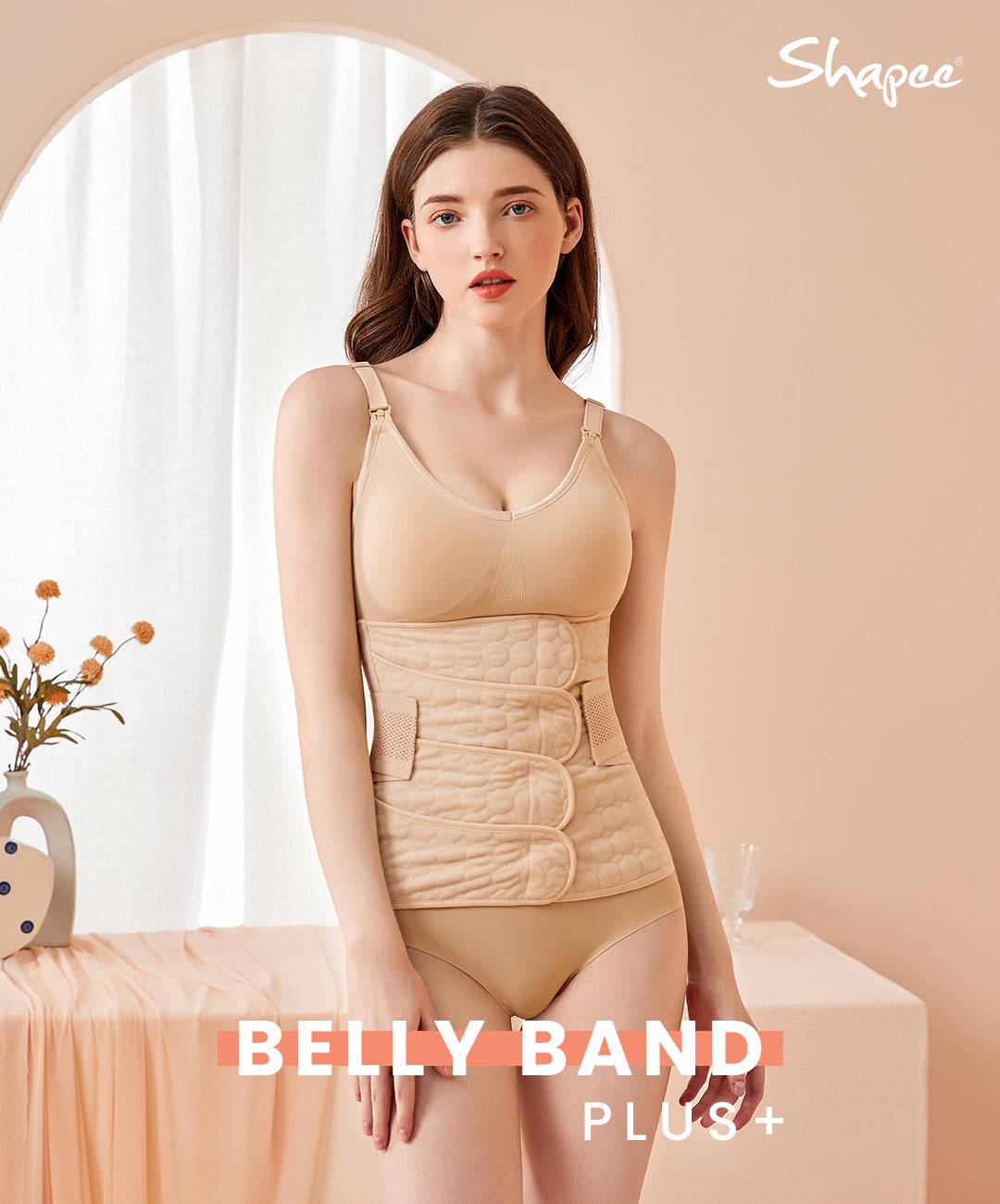 Belly Band Plus+ Beige by Shapee