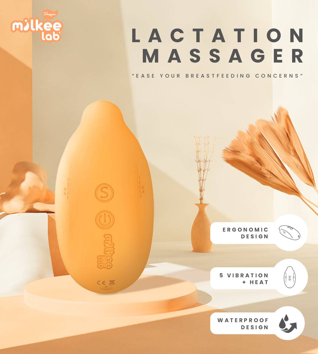 Lactation Massager by Shapee