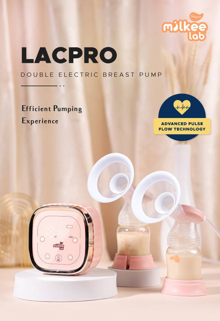 LacPro Double Electric Breast Pump for efficient milk expression1