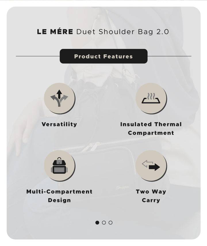 Le Même Duet Shoulder Bag 2.0 elegant accessory2