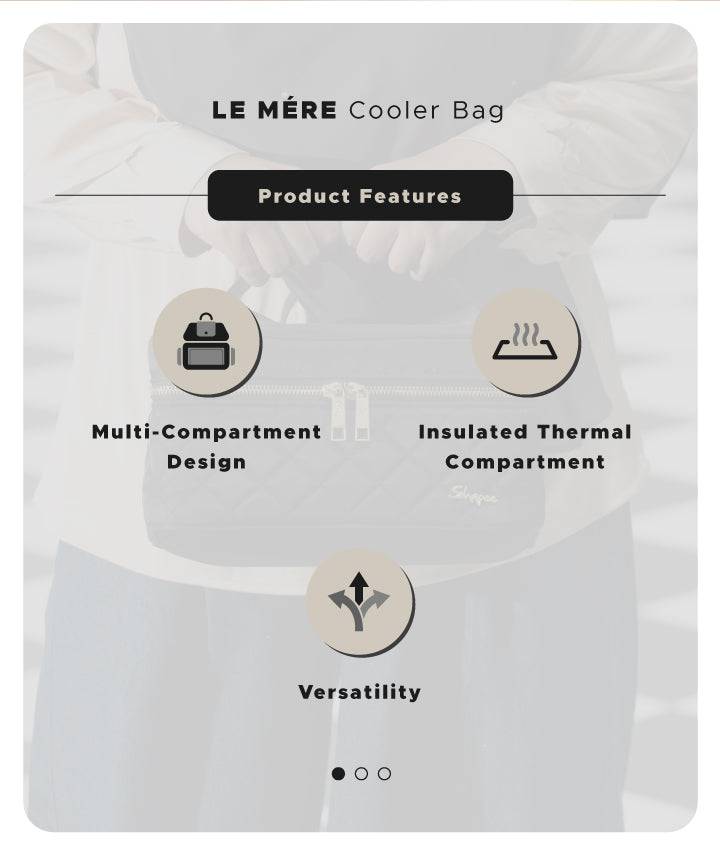 Le Même stylish cooler bag for picnics and outings0