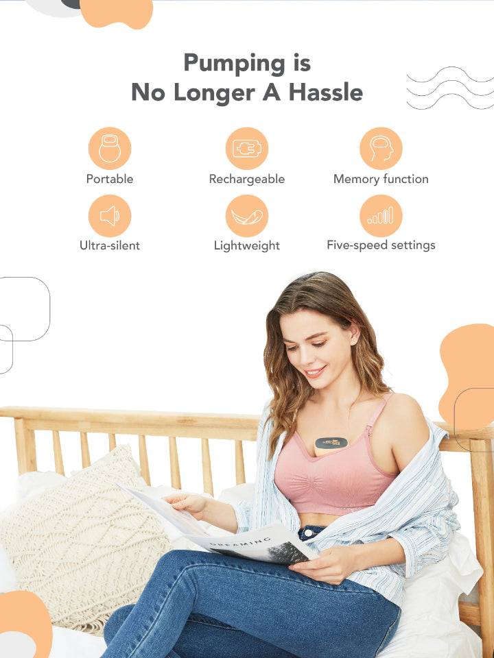 LacFree Wearable Breast Pump by Shapee