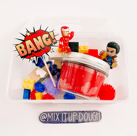 Superhero Smash Play Dough Kit - Medium