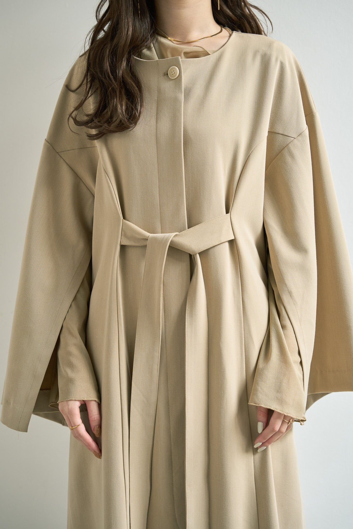 送料込・まとめ買い eaphi slit sleeve coat one-piece | www.tegdarco.com