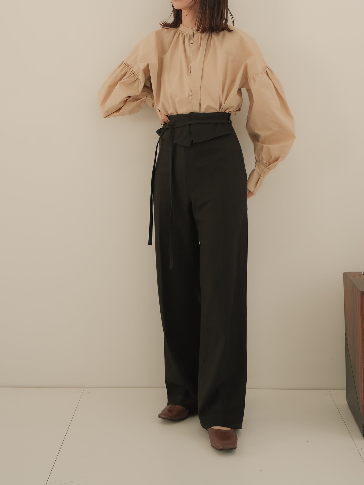 直売販売品 Eaphi basic high-waist slit pants - nexflex.com.mx