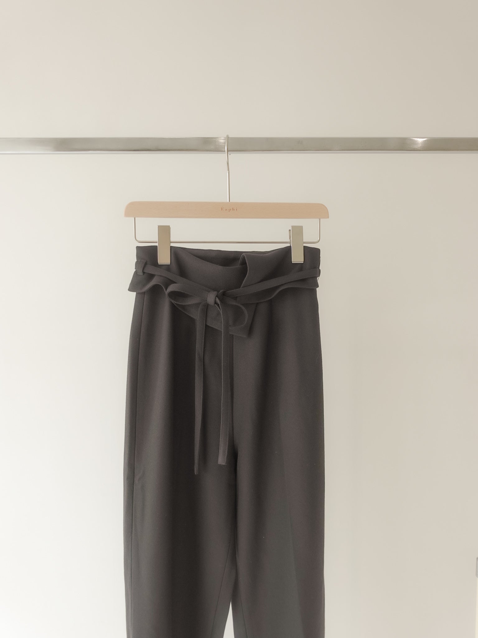 マラソン限定！ポイント5倍 eaphi asymmetry wrap belt pants | www