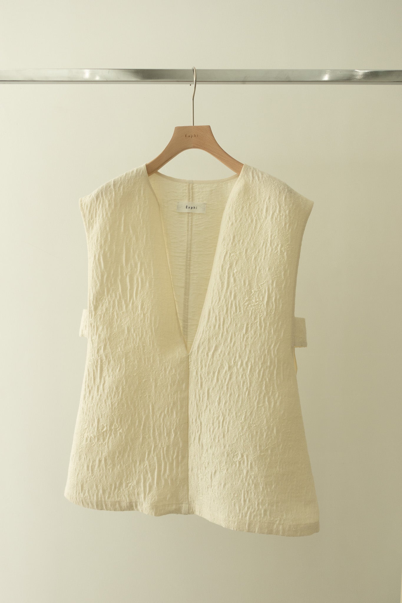 eaphi mulch jacquard vest (beige)トップス - ベスト/ジレ