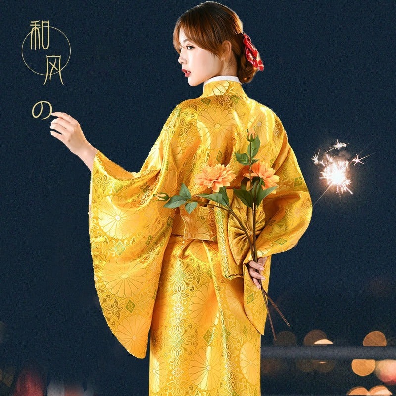 japones amarillo | Mi Kimono - mi-kimono