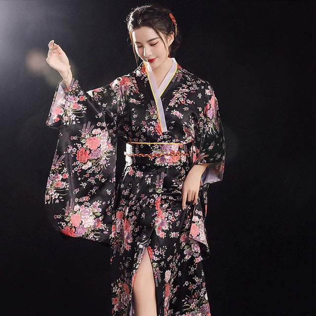 Kimono japones mujer mi-kimono
