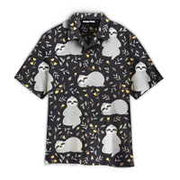 Thumbnail for Adorable Sloths Sleeping In The Forest Hawaiian Shirt | For Men & Women | WT6814