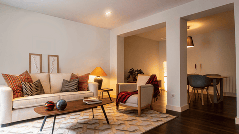 energy efficient lighting for living room