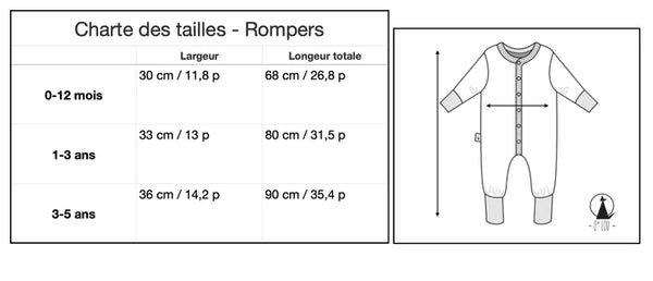 o'lou size chart the mini branch