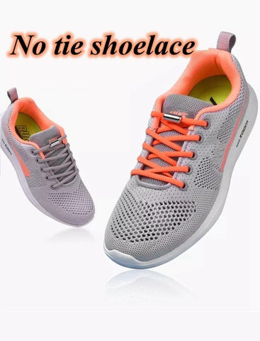 Semicircle No Tie Shoelaces Elastic Shoe laces Sneakers shoelace