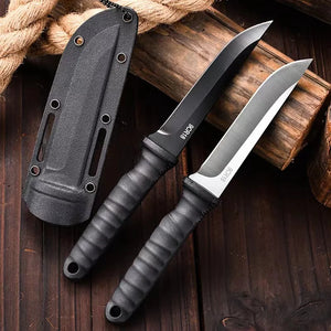 Ultimate Outdoor Survival Knife – Portable High Hardness Steel Camping Knife - MilitaryKart