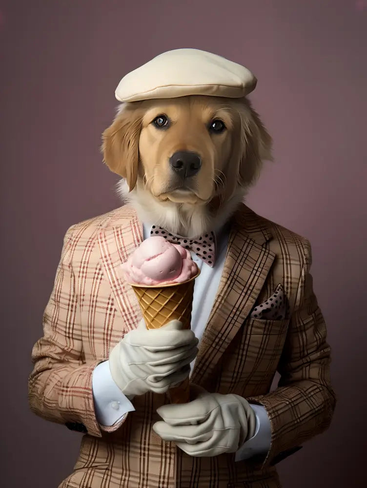 "Considerate Boyfriend" Theme Pet Portrait