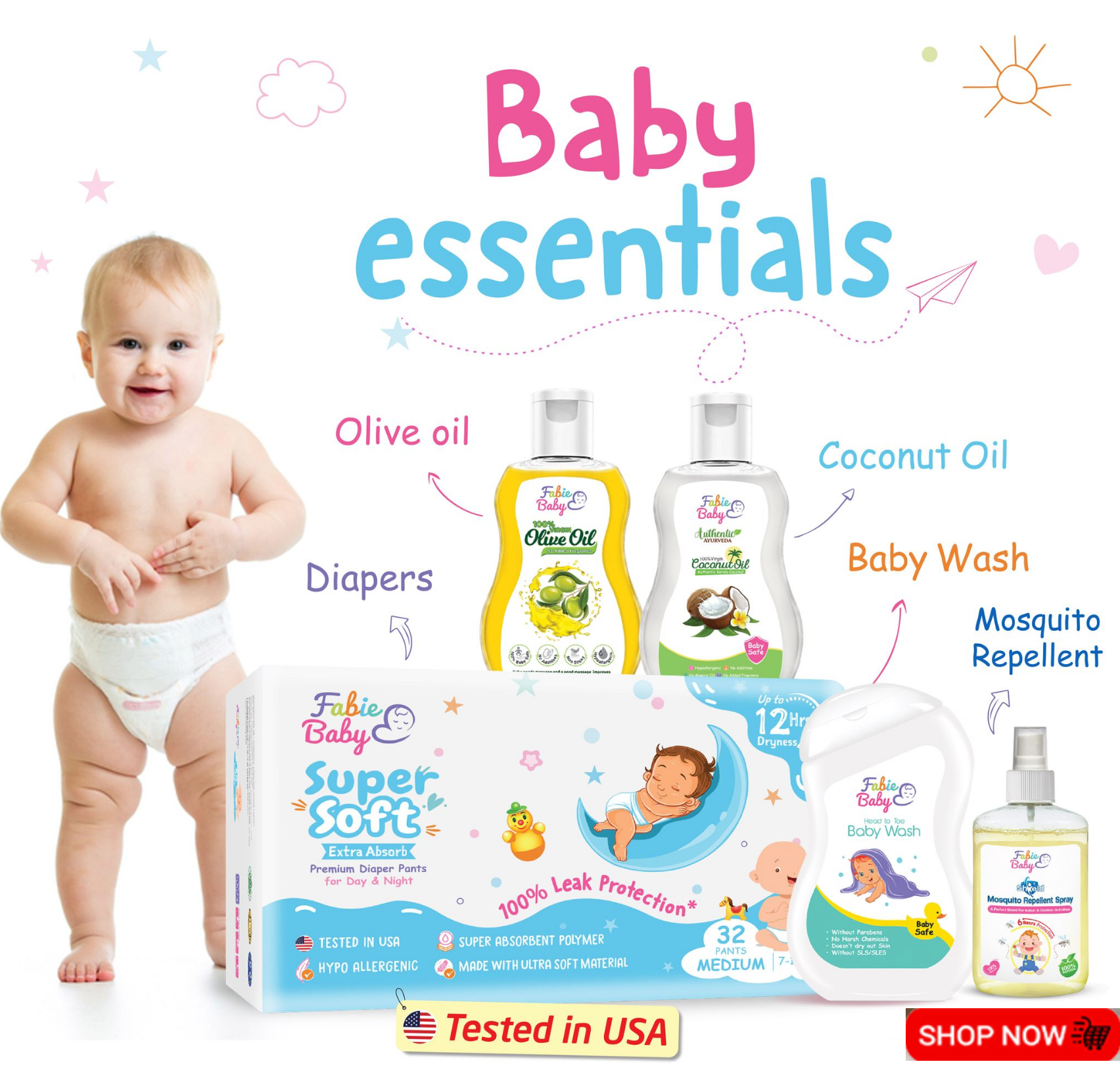 Premium Baby Essentials Ph5.5