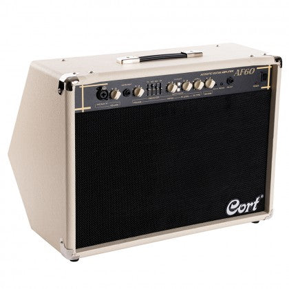Amplifier Acoustic Guitar Cort AF60 là amp dành cho acoustic guitar công suất 60W
