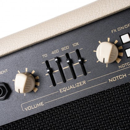 Amplifier Acoustic Guitar Cort AF60 bao gồm bộ điều chỉnh EQ 4-band