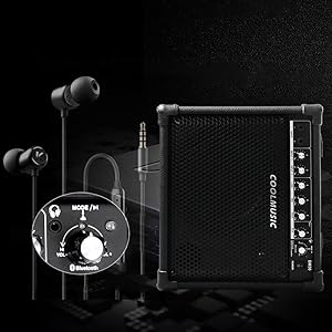 Amplifier Trống Điện Coolmusic DM-30 - Kết nối tai nghe một cách dễ dàng