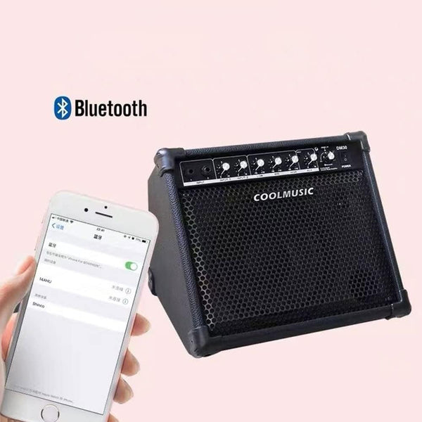 Amplifier Trống Điện Coolmusic DM-30 - Kết nối Bluetooth một cách dễ dàng