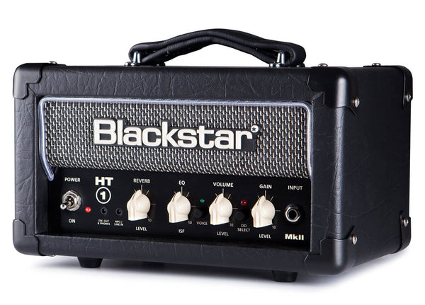 Amplifier Tube Head Blackstar HT-1RH MkII, Black 1-watt w/Reverb