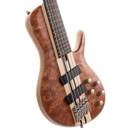 Đàn Guitar Bass 5-dây Cort A5 Beyond có mặt gỗ Bubinga Top trên thân đàn gỗ Ash