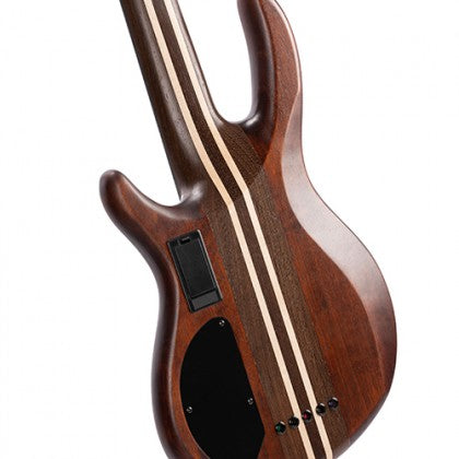 Đàn Guitar Bass 5-dây Cort A5 Ultra Ash có cấu trúc cần đàn xuyên qua thân