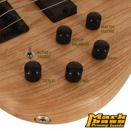Đàn Guitar Bass 4-dây Cort Action DLX AS có Markbass MB-1 EQ