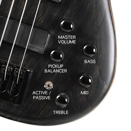 Đàn Guitar Bass 4-dây Cort B4 Element FL có bộ tiền khuếch đại Bartolini MK-1