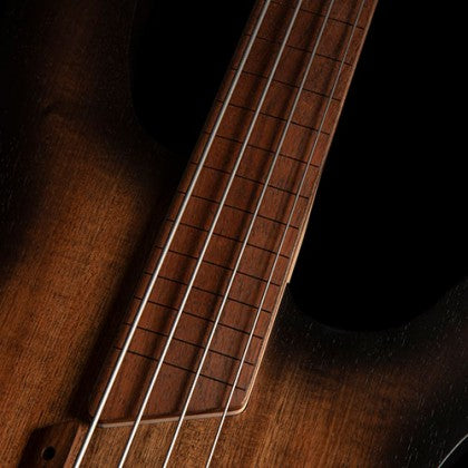 Đàn Guitar Bass 4-dây Cort B4FL MHPZ có mặt phím đàn Jatoba (Không lót phím)