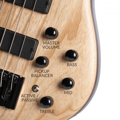 Đàn Guitar Bass 5-dây Cort B5 Element bao gồm bô pream Bartolini MK-1