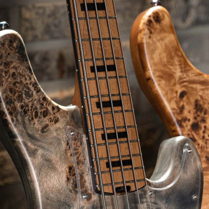Đàn Guitar Bass 5-dây Cort GB-Modern 5 có cần đàn và mặt cần đàn gỗ flamed maple