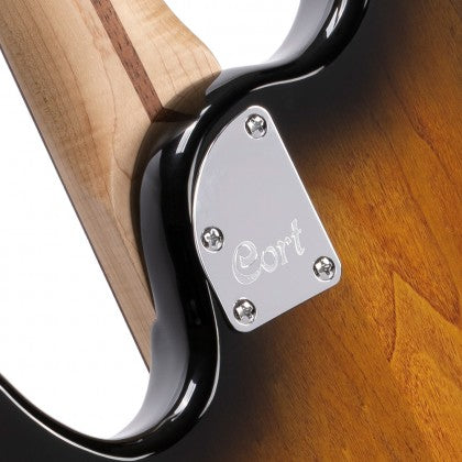 Đàn Guitar Bass 4-dây Cort GB24JJ có khớp nối cần đàn tiện dụng