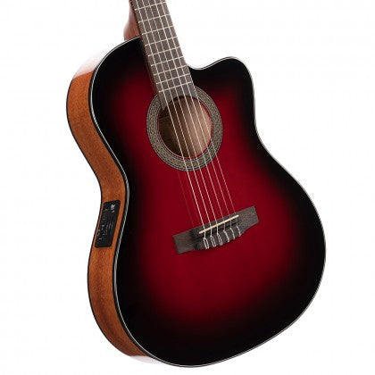 Đàn Guitar Classic Cort Jade E Nylon có mặt trên gỗ vân sam sitka