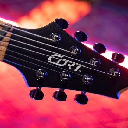 Đàn Guitar Điện 7-dây Cort KX307 Multi Scale có logo Cort "Thế hệ tiếp theo"