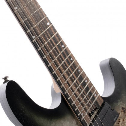 Đàn Guitar Điện 7-dây Cort KX507 Multi Scale có mặt phím đàn gỗ ebony macassar