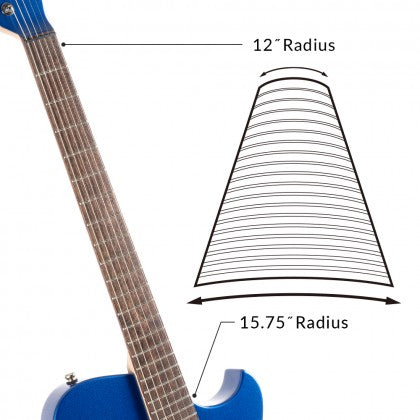 Đàn Guitar Điện Cort MBM-2 Sustainiac có bàn kính phức hộ từ 12"-15.75"