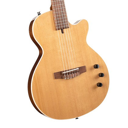 Đàn Guitar Điện Silent Cort Sunset Nylectric II là sự hiện diện của classical guitar và electric guitar