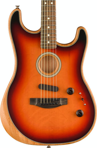 Fender American Acoustasonic Stratocaster, 3-Color Sunburst