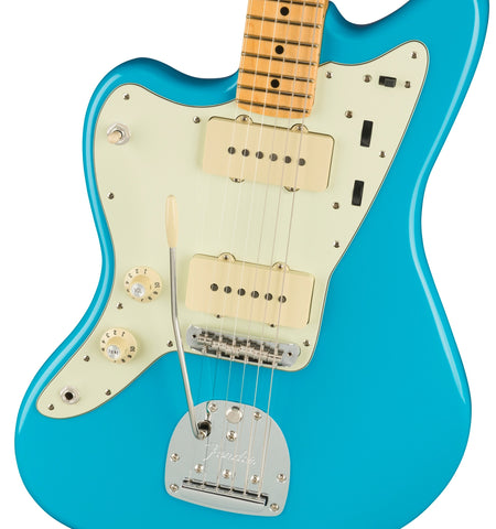 Fender American Professional II Jazzmaster Left-Hand MN, Miami Blue