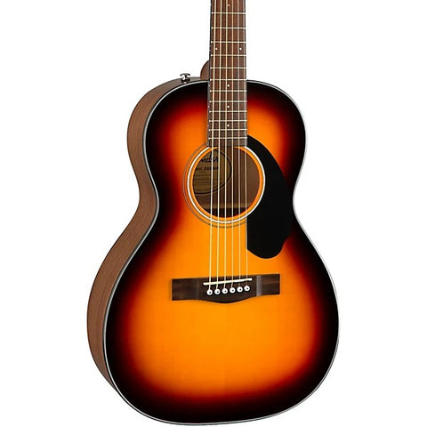 Fender CP-60S Parlor Acoustic Guitar, 3-Color Sunburst