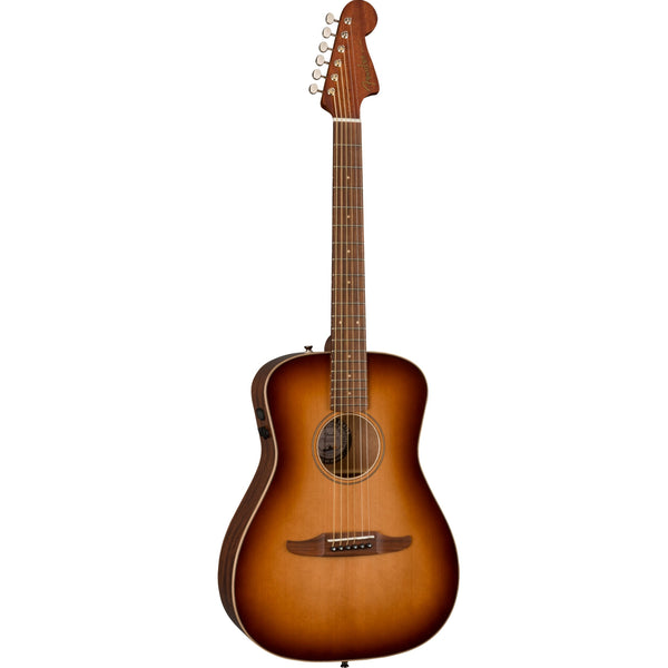 Fender Malibu Classic Acoustic Guitar, Aged Cherry Burst