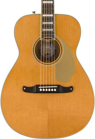Fender Malibu Vintage Acoustic Guitar, Aged Natural