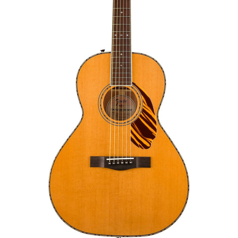 Fender PS-220E Parlor Acoustic Guitar, Natural