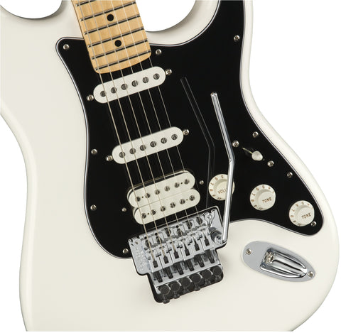 Fender Player Stratocaster Floyd Rose HSS MN, Polar White
