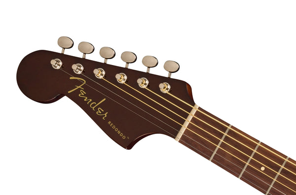 Fender Redondo Player Left-Handed Acoustic Guitar, Laurel Walnut Fingerboard