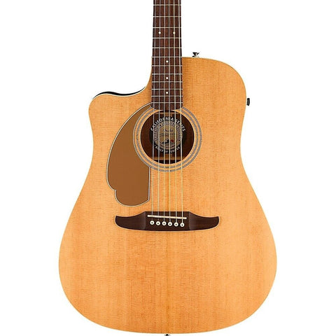 Fender Redondo Player Left-Handed Acoustic Guitar, Natural